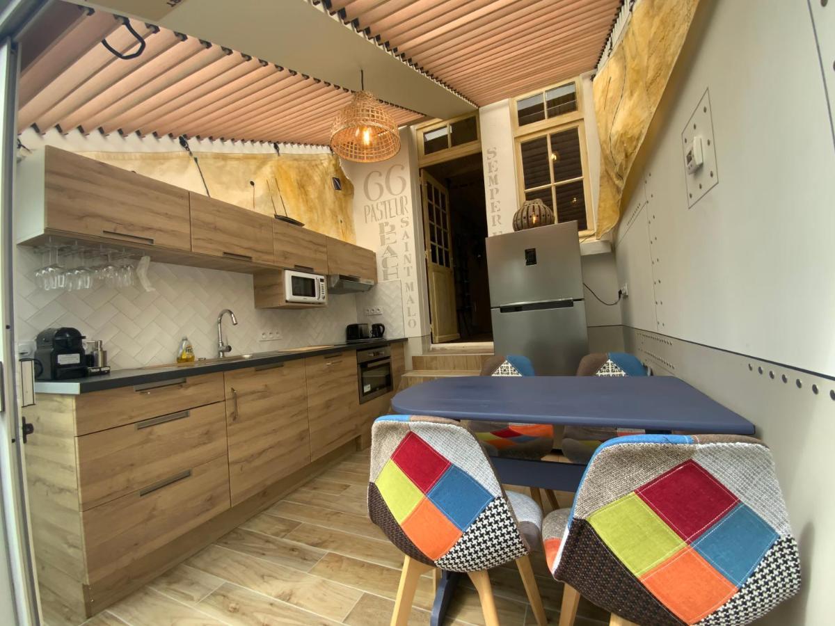 Maison Bord De Mer « Le Bateau Ivre » Saint-Malo Buitenkant foto