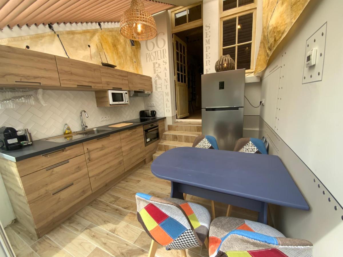 Maison Bord De Mer « Le Bateau Ivre » Saint-Malo Buitenkant foto