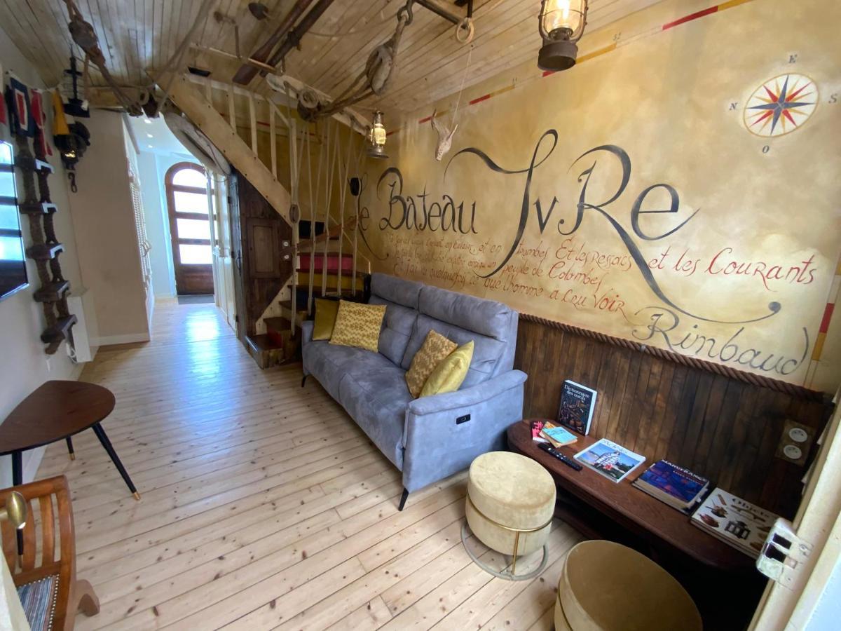 Maison Bord De Mer « Le Bateau Ivre » Saint-Malo Buitenkant foto